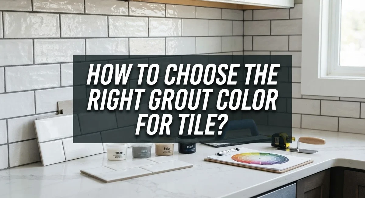 How to Choose the Right Grout Color for Tile: A Complete Guide