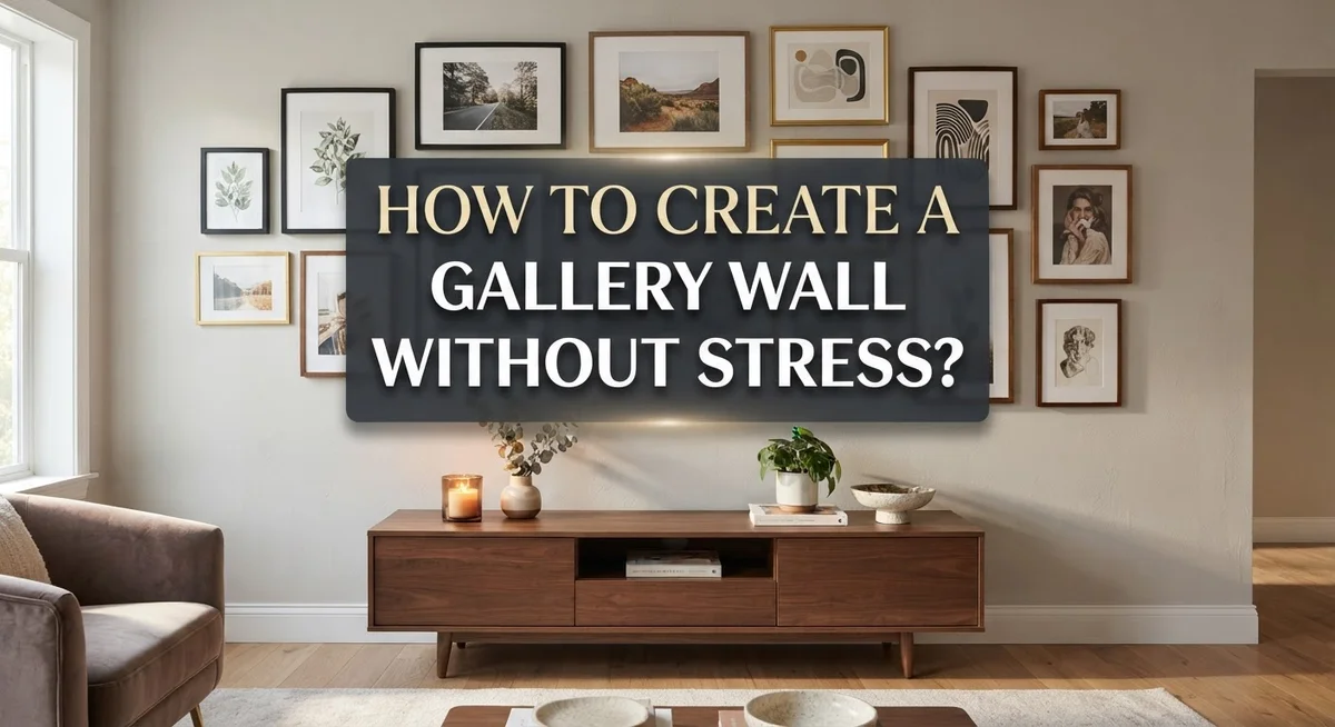How to Create a Gallery Wall Without Stress?